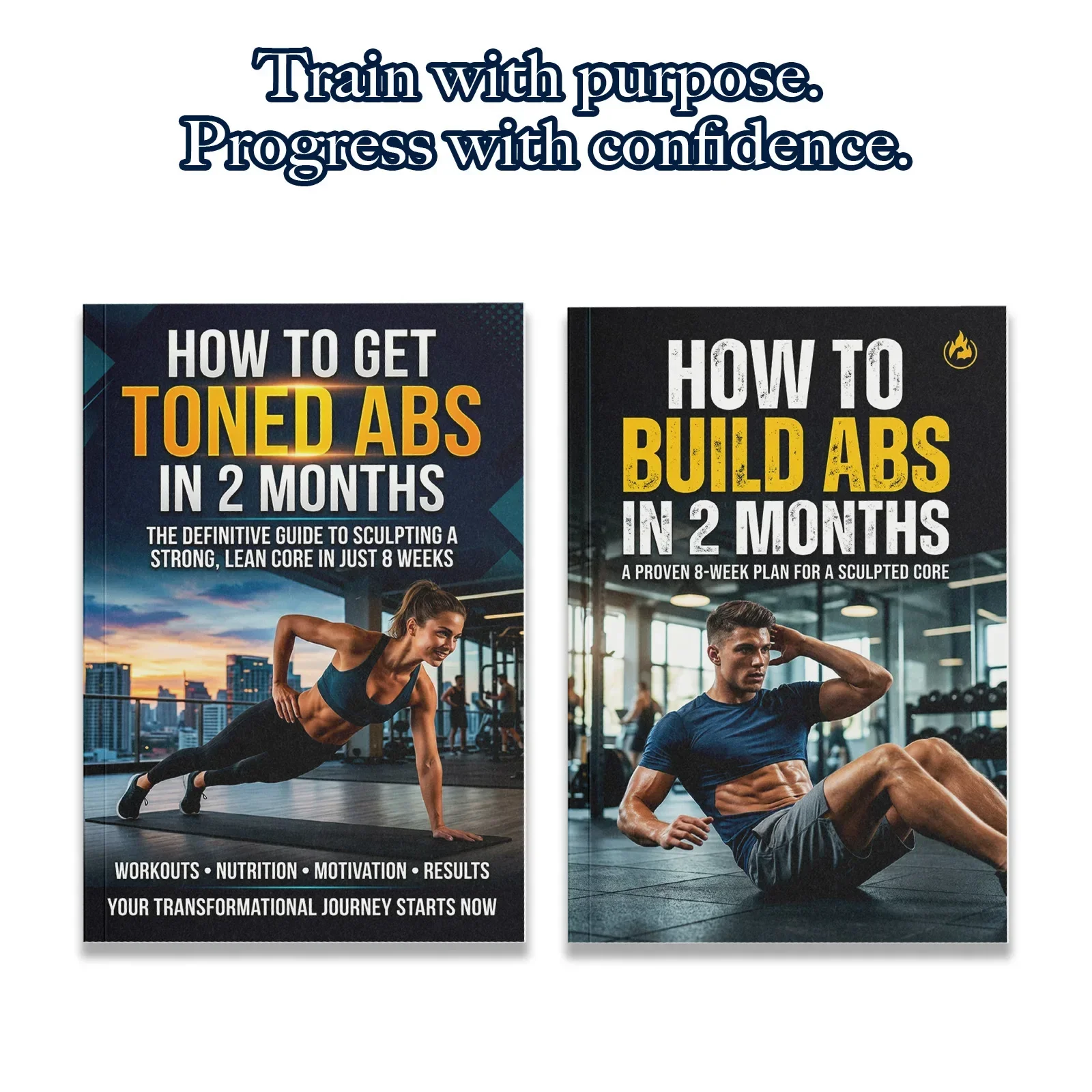Nutrition And Fitness Books - Conjunto de 2 Guias de Treinamento