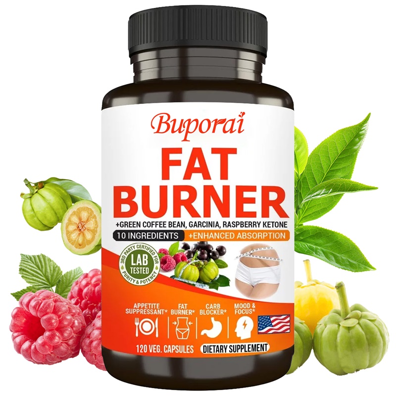 Green Tea Extract Fat - Cápsulas para queimador de gordura -