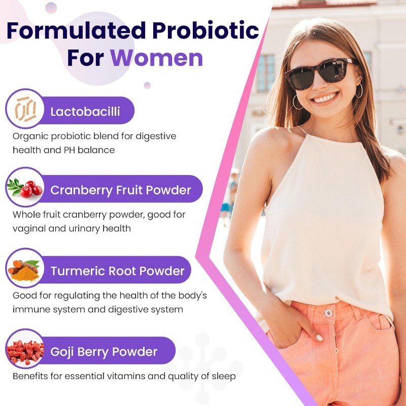 Probióticos vaginais femininos - Probiotic 60 Billion avaliação e preço