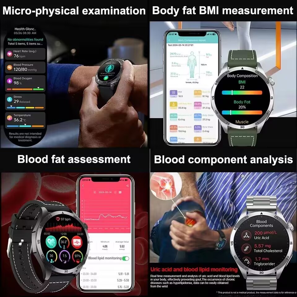 Novo Smartwatch 2026 ECG+PPG p - Nutrition Gym avaliação e preço