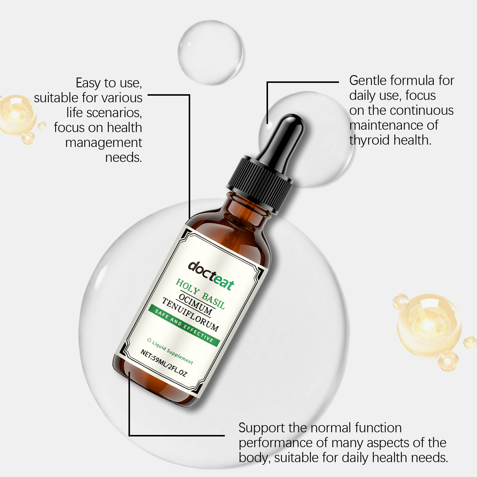 Suplemento Líquido Oral para S - Iodine Drops Supplement avaliação e preço