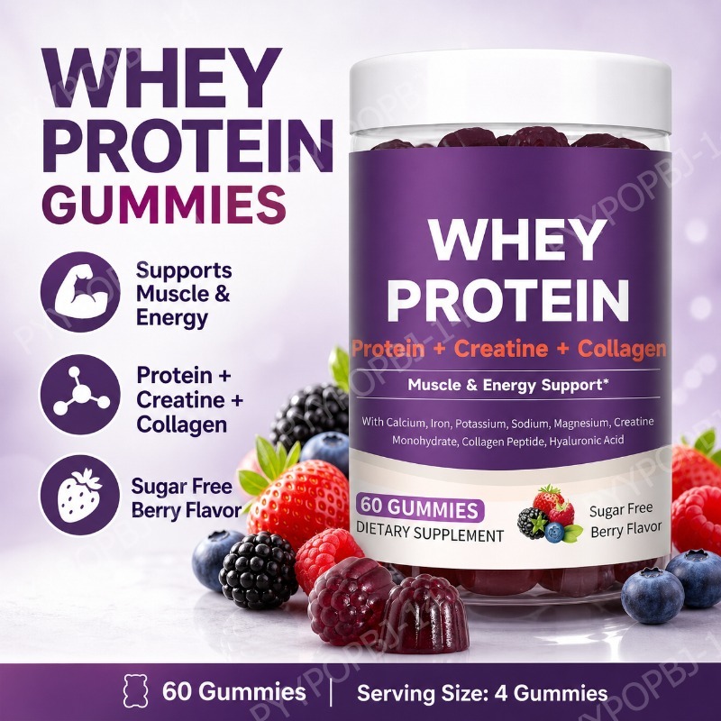 Gomas de Proteína com Whey, Cr - Fitness Nutrition Energy avaliação e preço