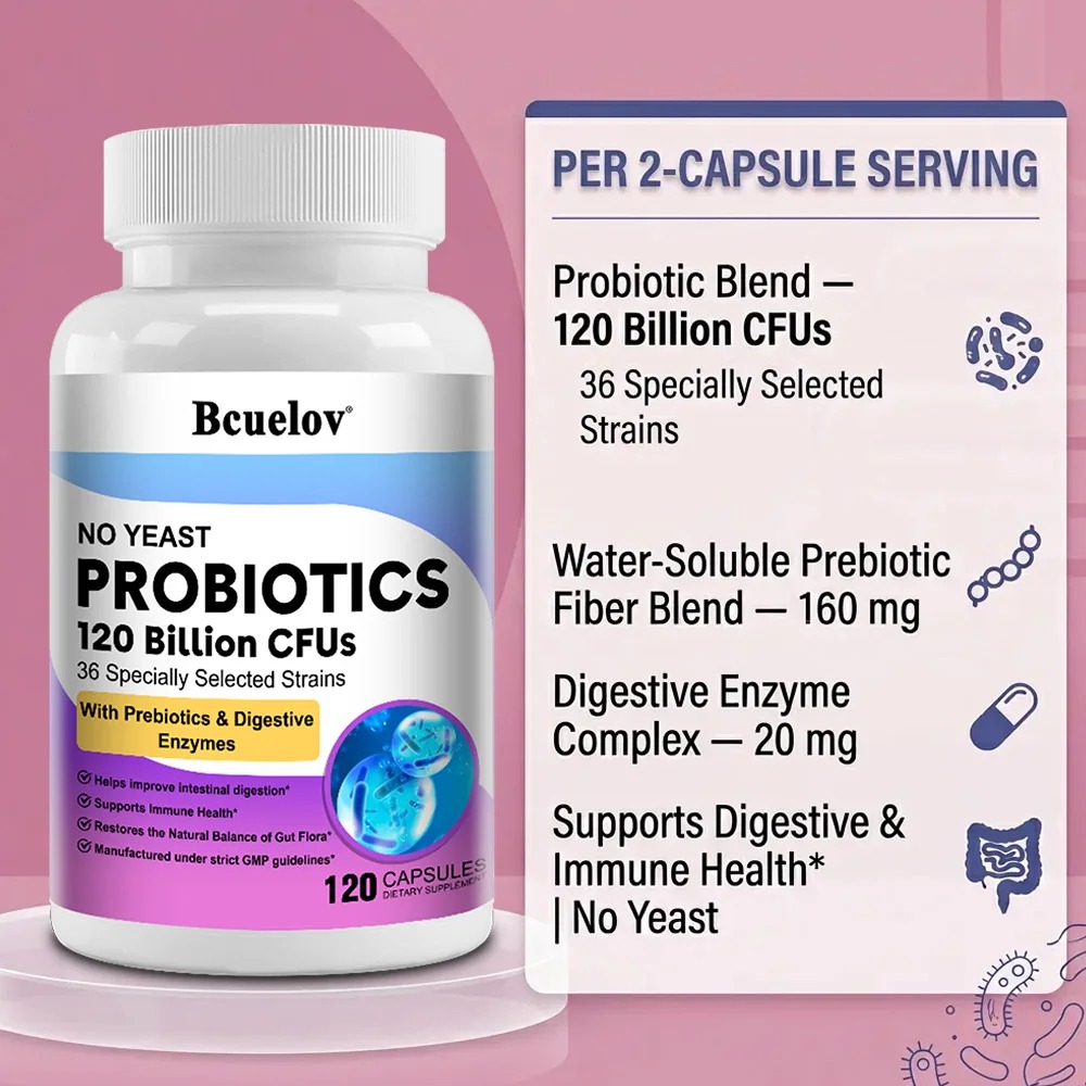 Cápsulas Probióticas de Enzima - Probiotic 60 Billion avaliação e preço